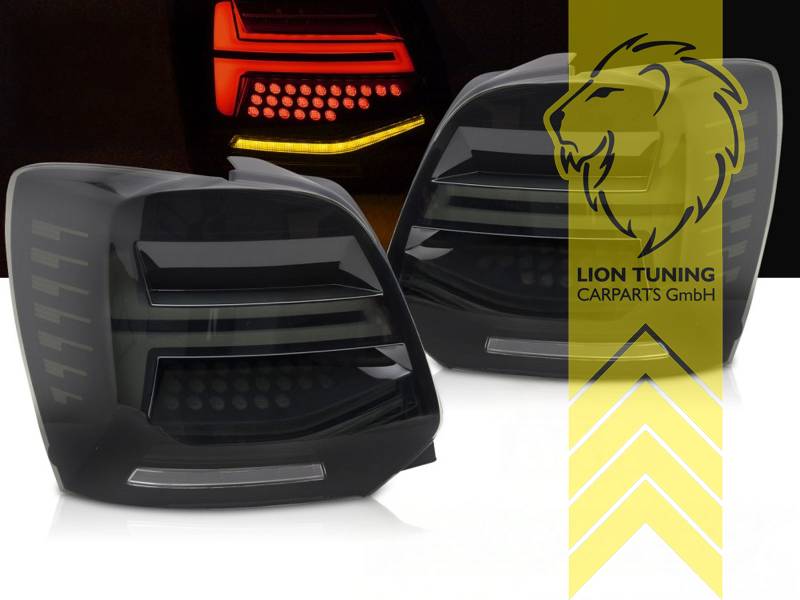 LED, dynamischer LED Blinker, schwarz, Eintragungsfrei / mit E-Prüfzeichen